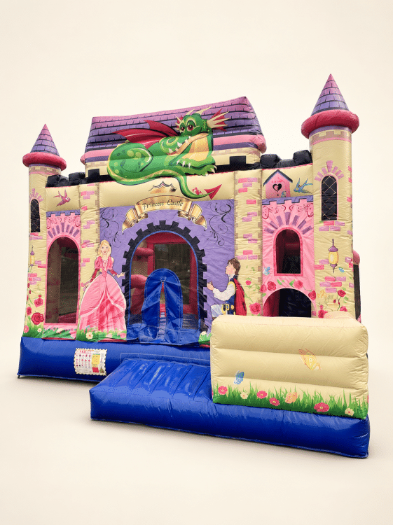 item clean 11 1792520453 big Princess Combo Bouncer Rental | Just4Fun, West Kelowna