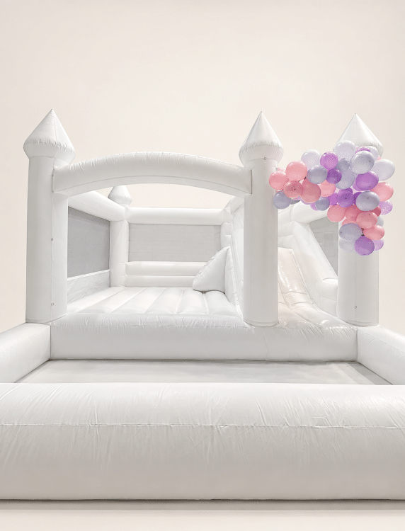 item clean 17 1792520613 big White Bouncer with Ball Pit Rental | West Kelowna | Just4Fun